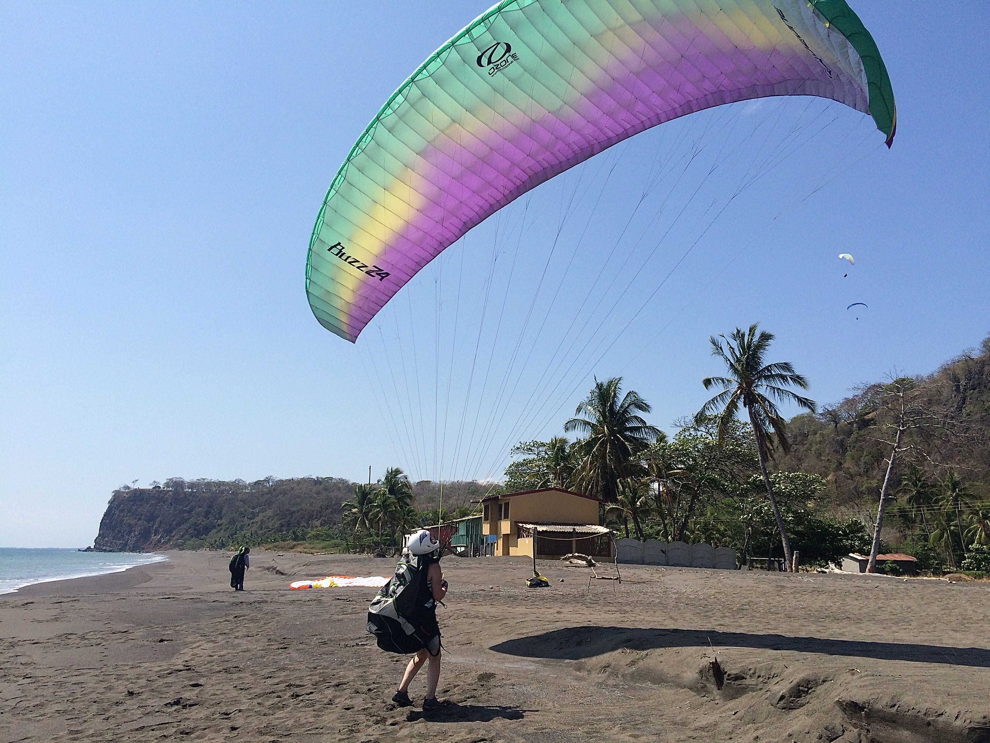  Kiting Caldera beach 
