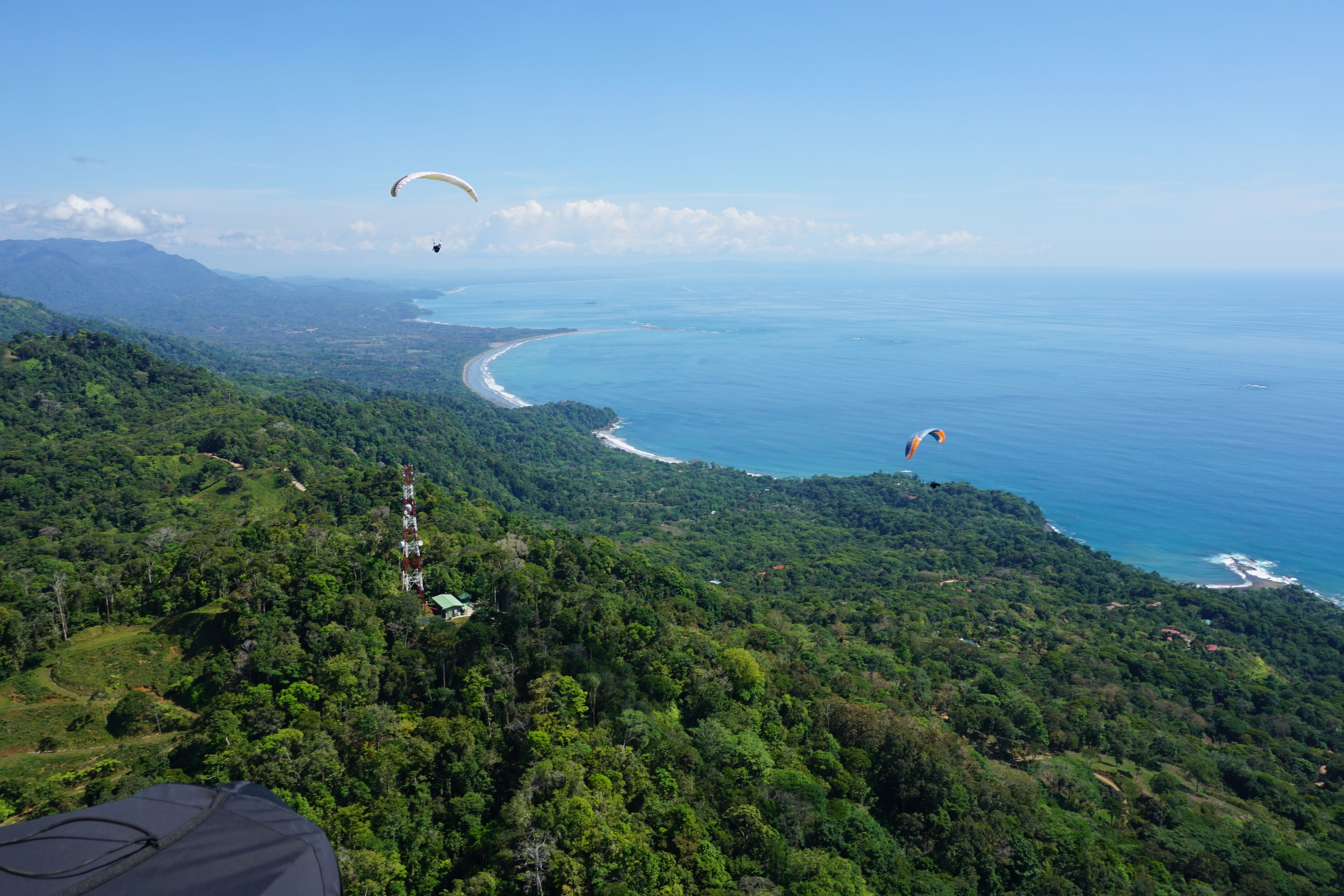  above Dominicalito beach 
